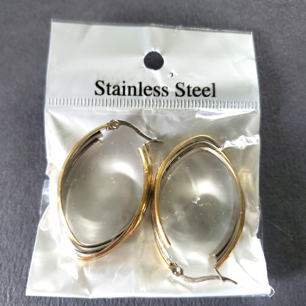 Stainless steel earrings